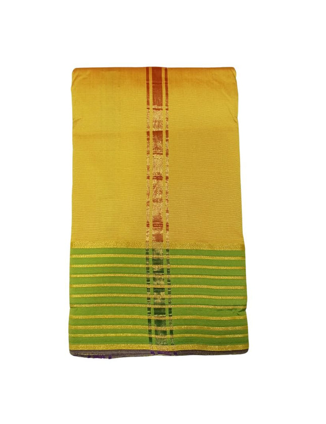 Men Art Silk  Karishma CK Panchakacham Dhoti 9x5