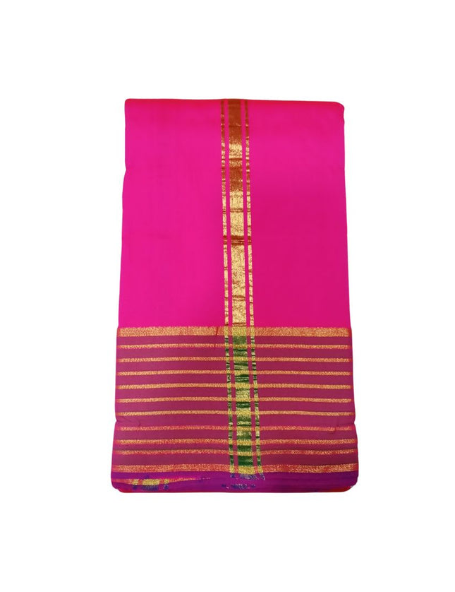 Men Art Silk  Karishma CK Panchakacham Dhoti 9x5