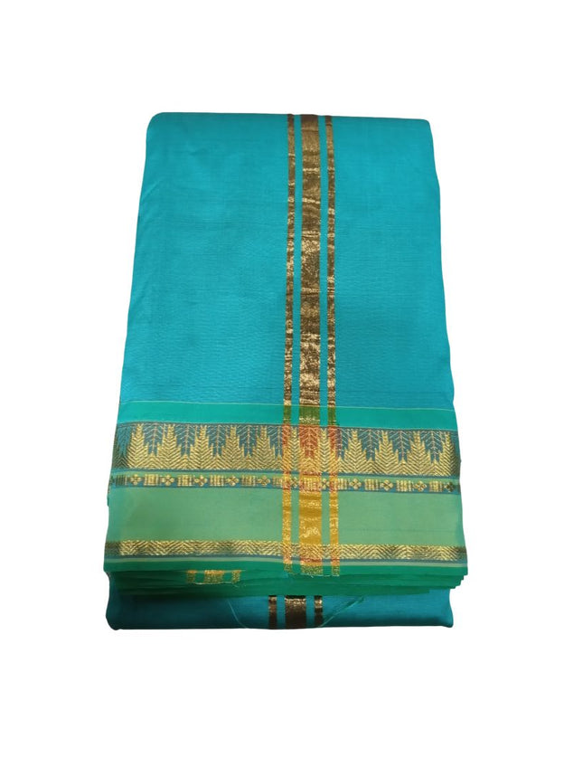 Men Art Silk Karishma Colour Panchakacham Dhoti-9x5