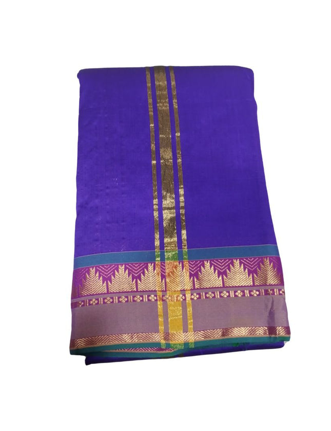 Men Art Silk Karishma Colour Panchakacham Dhoti-9x5