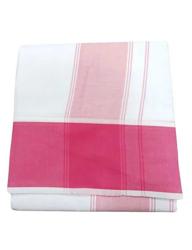 Men Cotton 5 Inch Plain Panchakacham Dhoti 9x5