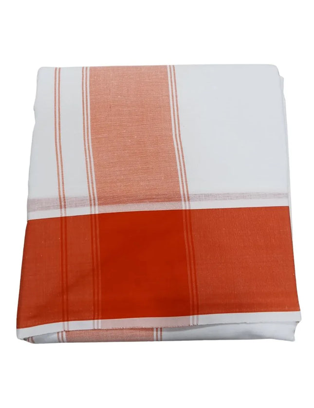 Men Cotton 5 Inch Plain Panchakacham Dhoti 9x5