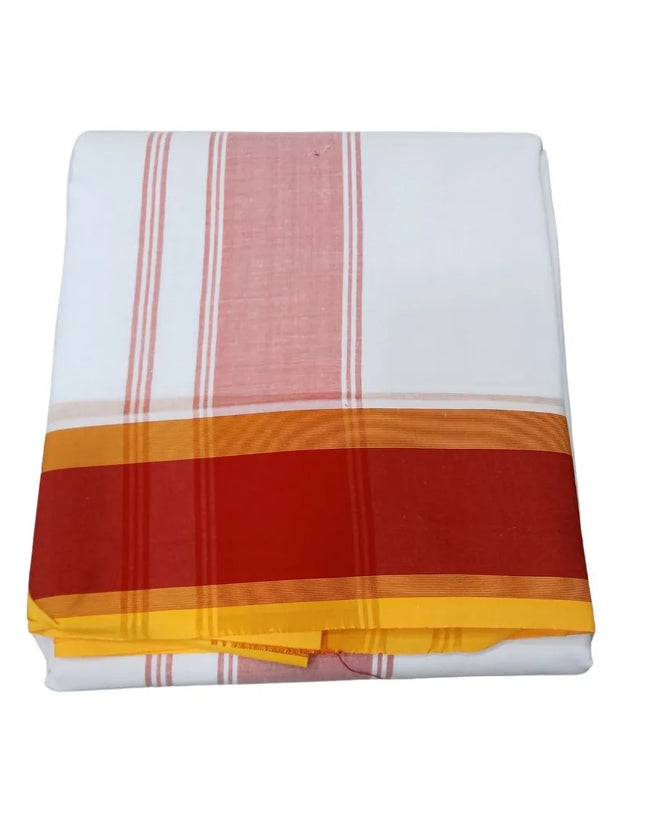 Men Cotton 5 Inch Deluxe Fancy Panchakacham Dhoti 10x6
