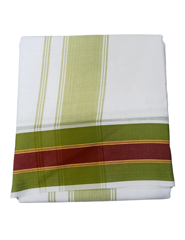 Men Cotton 5 Inch Double Colour Panchakacham Dhoti 10x6