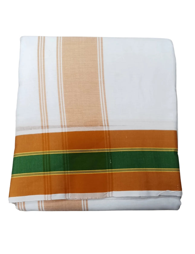 Men Cotton 5 Inch Double Colour Panchakacham Dhoti 10x6