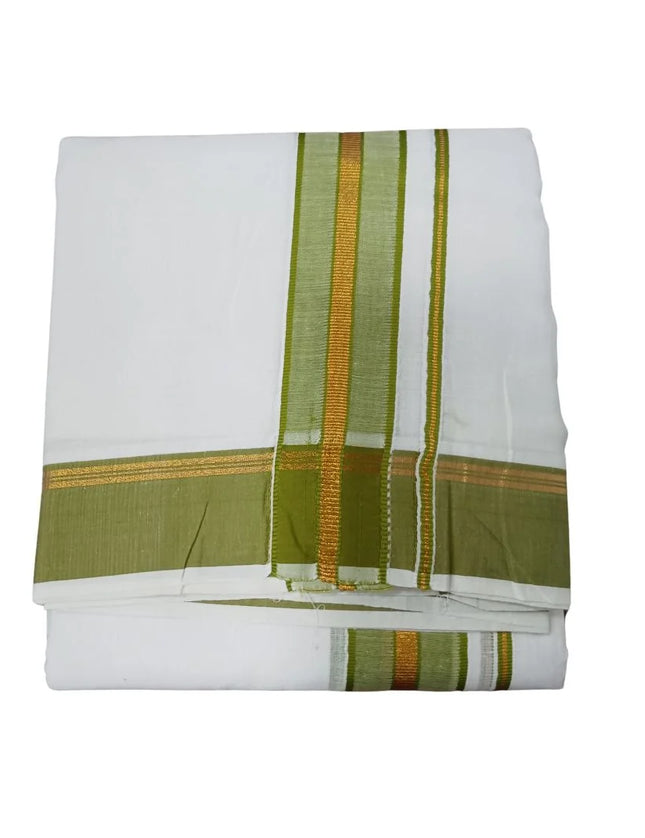 Men Cotton Jari Thillanna Panchakacham Dhoti 9x5