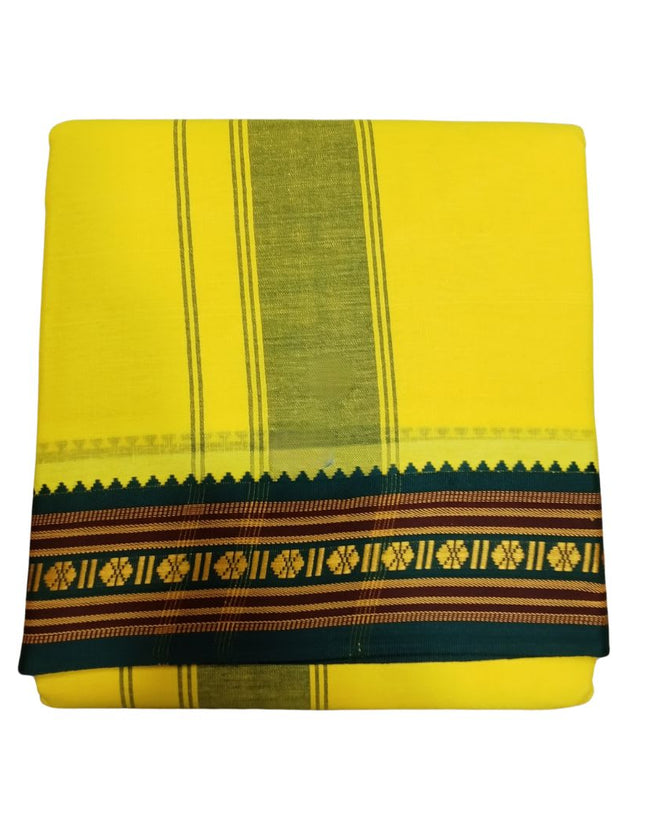 Men Cotton Nagpuri Colour Panchakacham Dhoti- 9x5