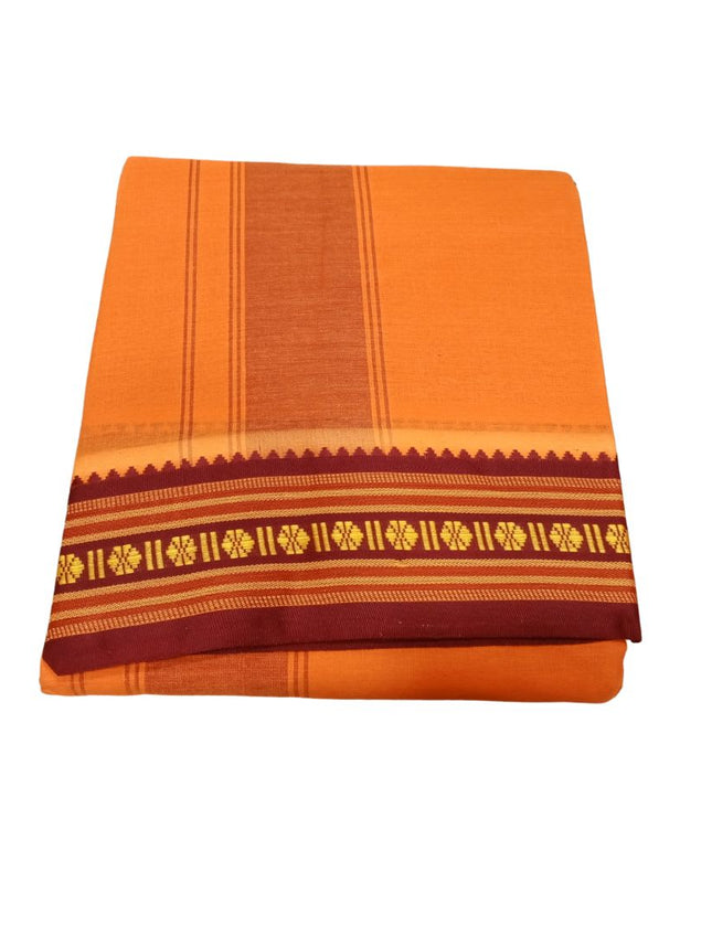 Men Cotton Nagpuri Colour Panchakacham Dhoti- 9x5