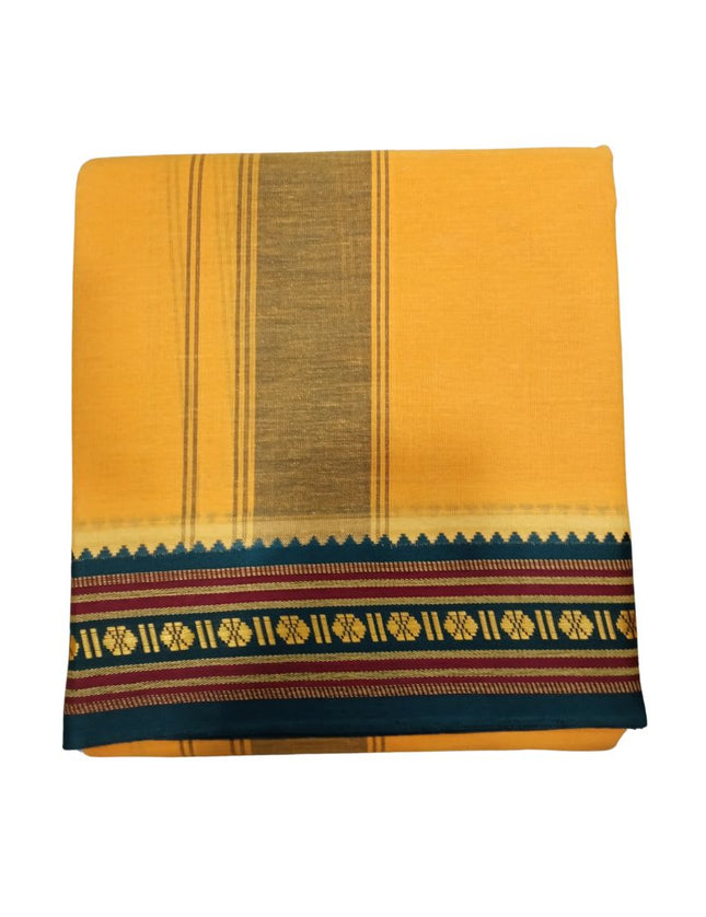 Men Cotton Nagpuri Colour Panchakacham Dhoti- 9x5