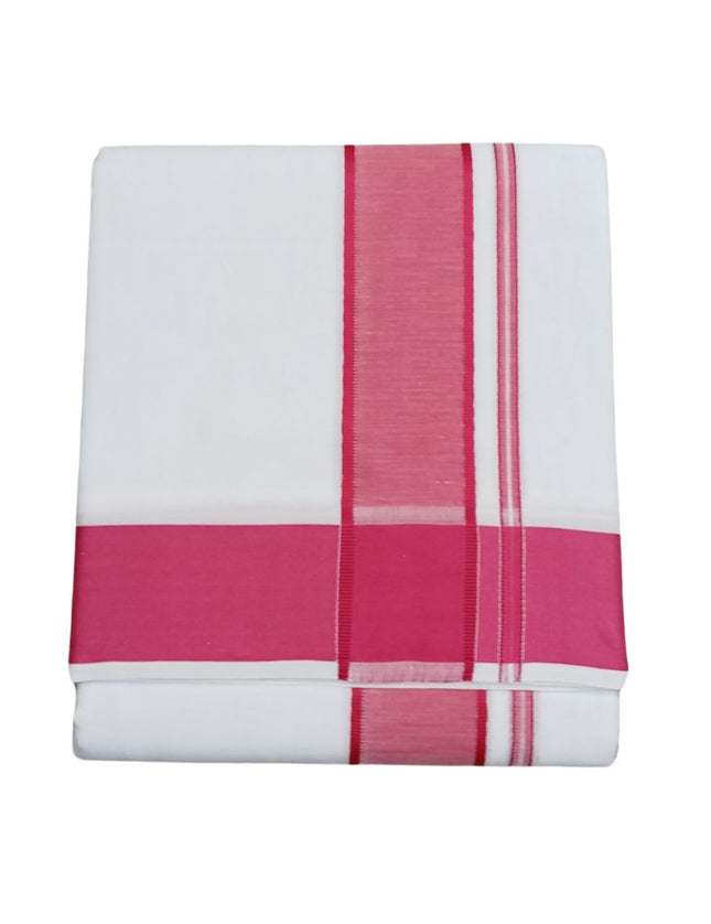 Men Pure Cotton 2INCH Thillana Panchakacham Dhoti- 10x6