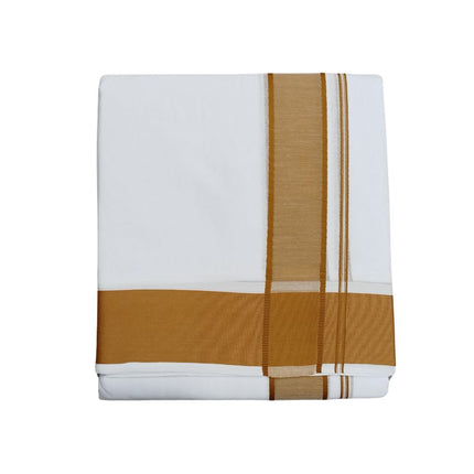 Men Pure Cotton 2INCH Thillana Panchakacham Dhoti- 10x6