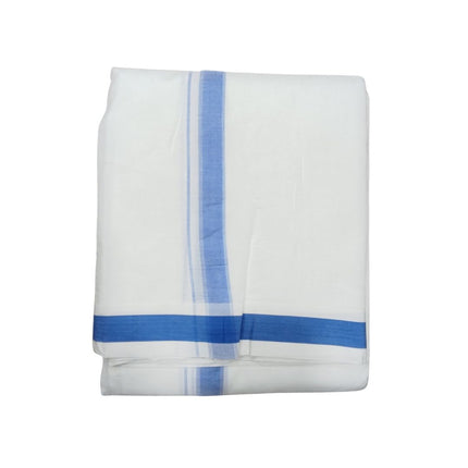Men Pure Cotton 3x4inch Super Nice Panchakacham Dhoti-9x6