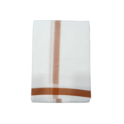 Men Pure Cotton 3x4inch Super Nice Panchakacham Dhoti-9x6