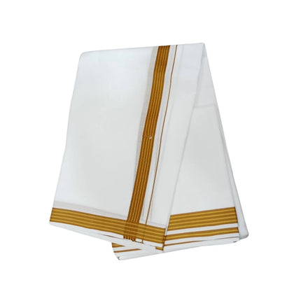 Men Pure Cotton D123 Vishal Panchakacham Dhoti-9x5