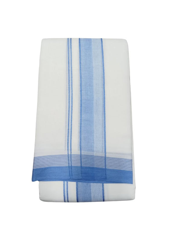 Men Pure Cotton Super Nice Seer Panchakacham Dhoti-9x5