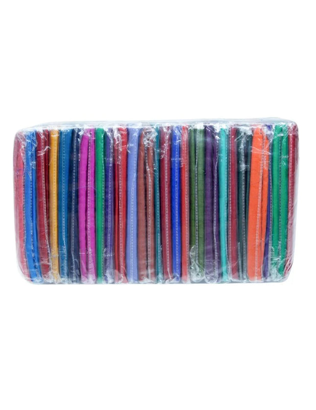 Mobile Pack-Raw Silk-Plain Blouse Pieces (Pack of 25) 80CM