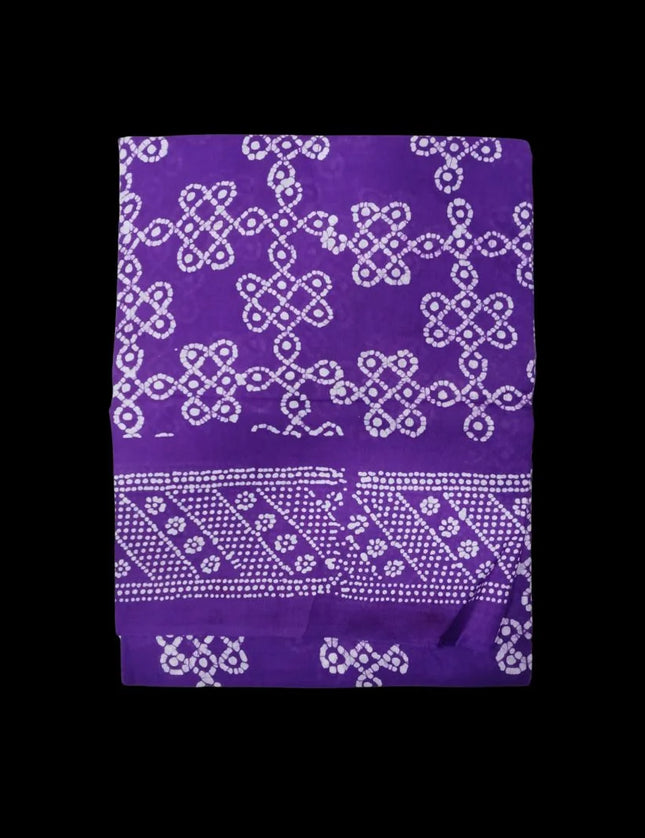 Madurai 100s Kolam Soft 6 Yards Sarees