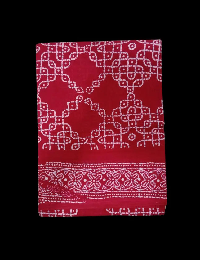 Madurai 100s Kolam Soft 6 Yards Sarees