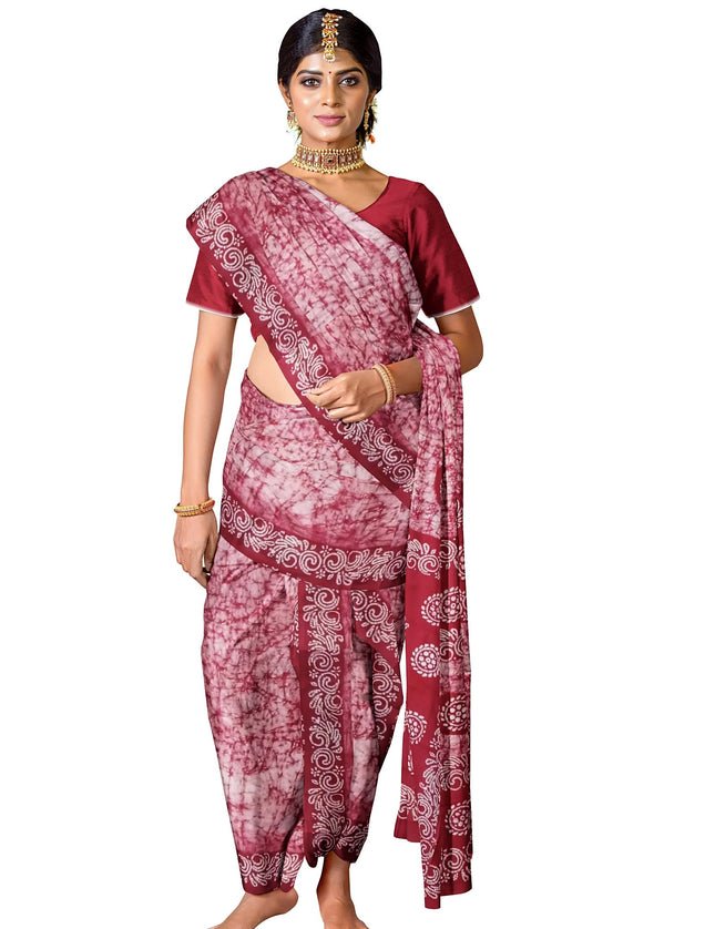 Madurai 100s Mist 6 yards Sarees