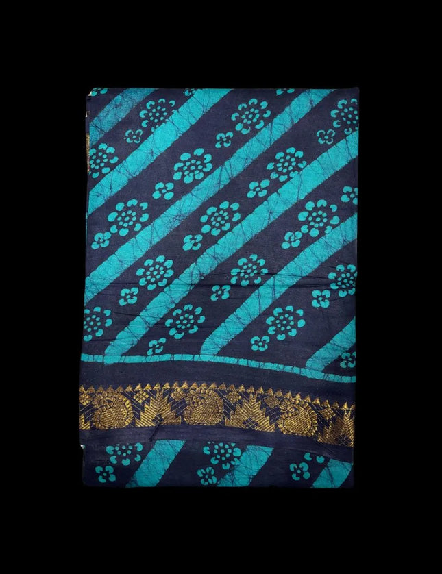 Madurai Cross Wax 6 yards Sarees