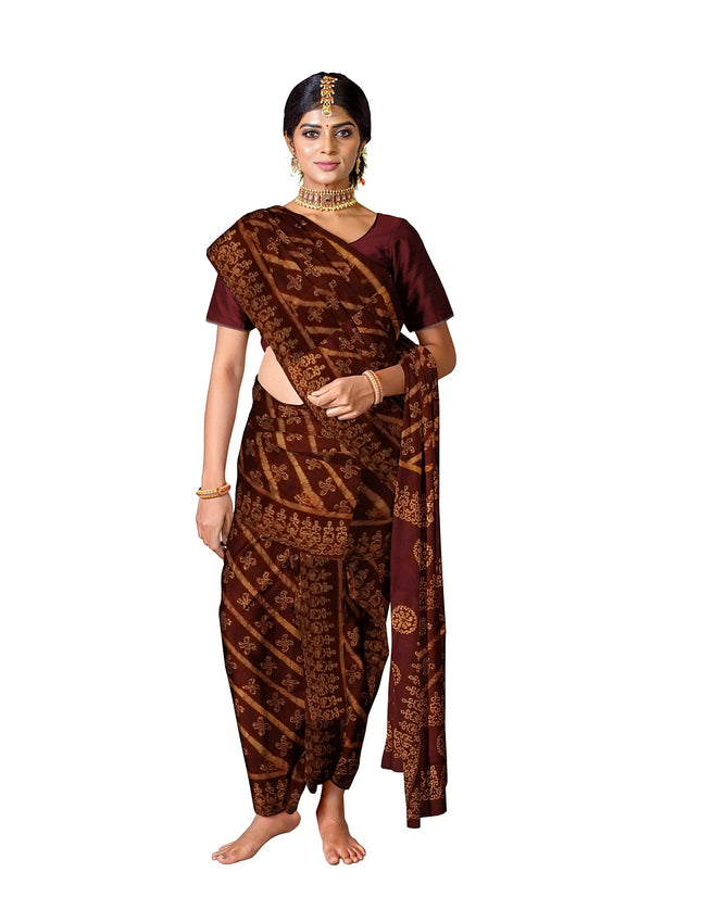 Madurai Mist & Cross Soft 6 yards Sarees