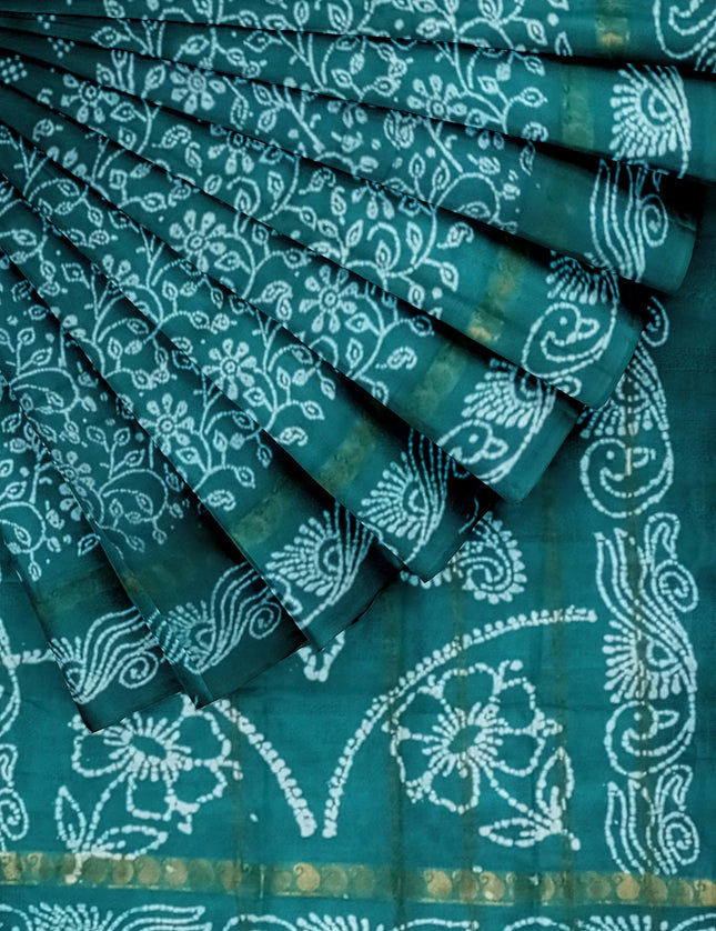Madurai Upper Prints 6 yards Sarees