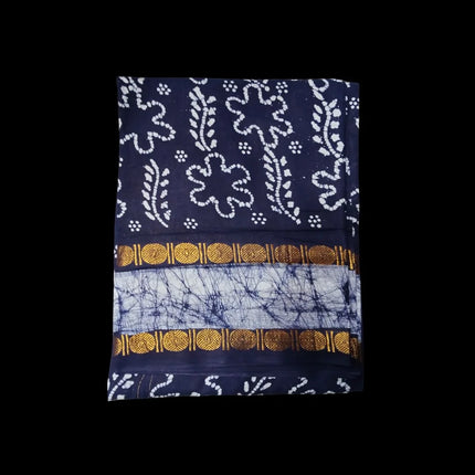 Madurai  Adayar Mist Soft Cotton 6 yards Sarees