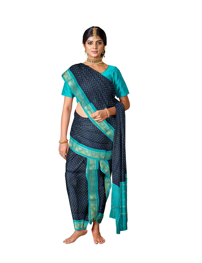 Madurai One Side Wax 6 yards Sarees