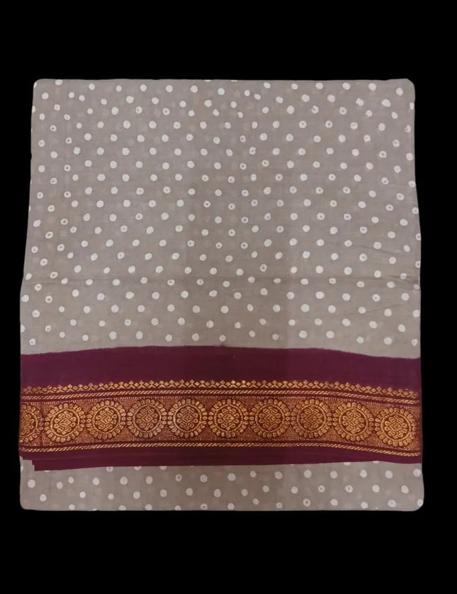 Madurai One Side Wax 6 yards Sarees