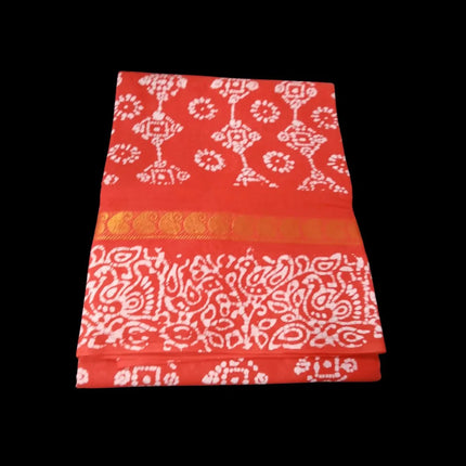 Madurai Upper Prints 6 yards Sarees