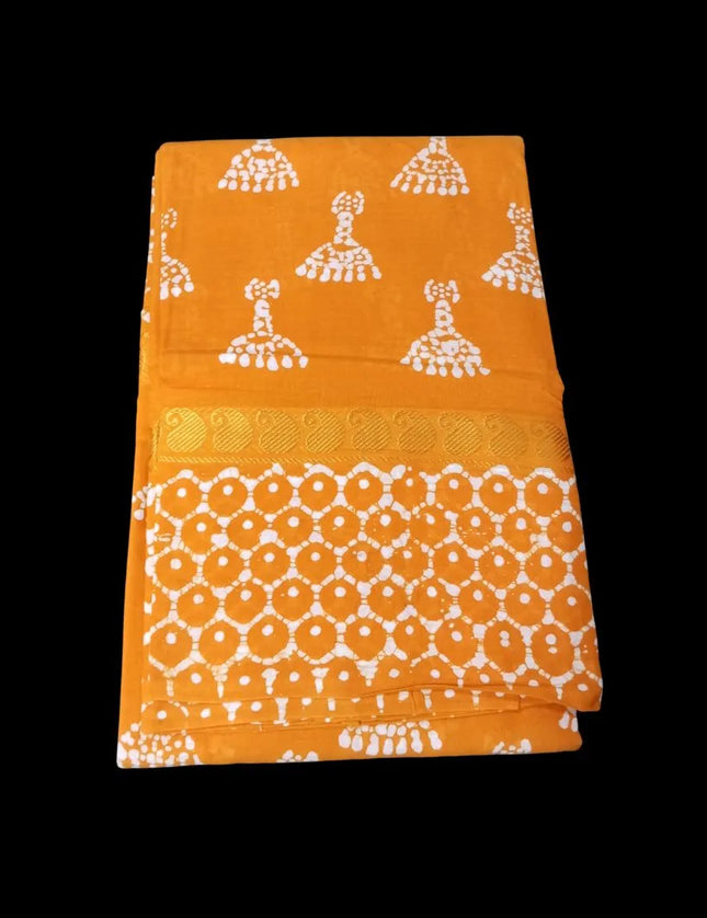 Madurai Upper Prints 6 yards Sarees
