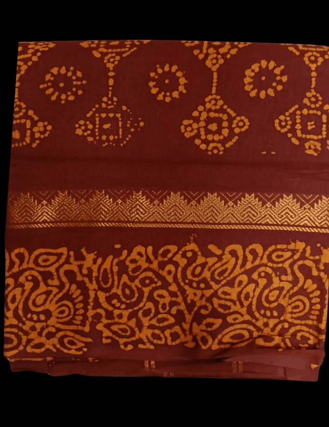 Madurai Upper Prints 6 yards Sarees