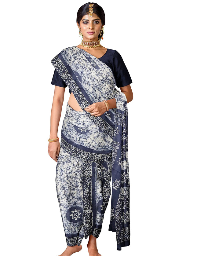 Madurai Mist Soft Cotton 9 yards Sarees