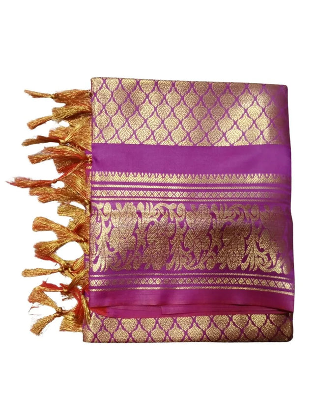 Mayuri Jari Ponnadai Shawl -2M