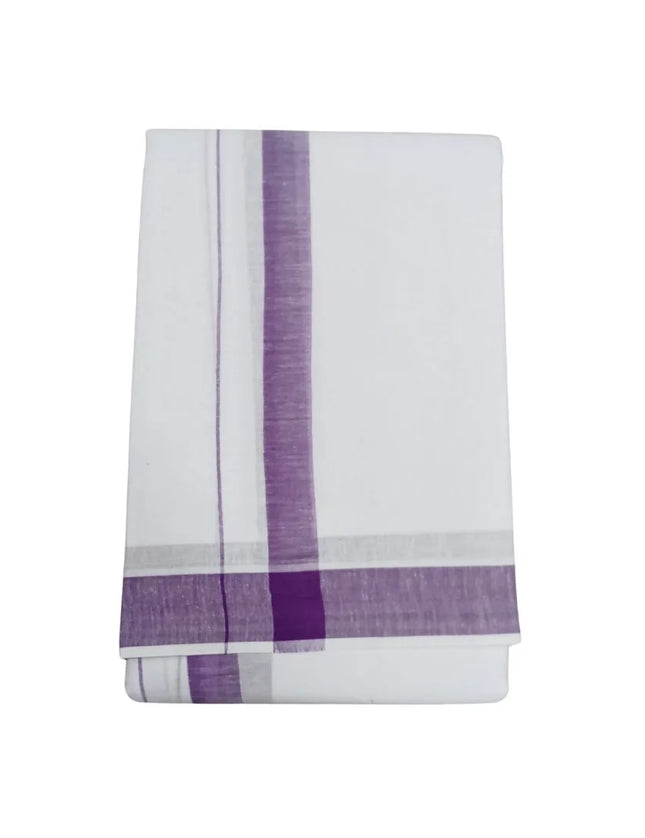 Men Pure Cotton 36 Inch Special Madi Panche -  7 Mulam / 3.10 Mtrs
