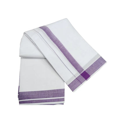 Men Pure Cotton 36 Inch Special Madi Panche -  7 Mulam / 3.10 Mtrs