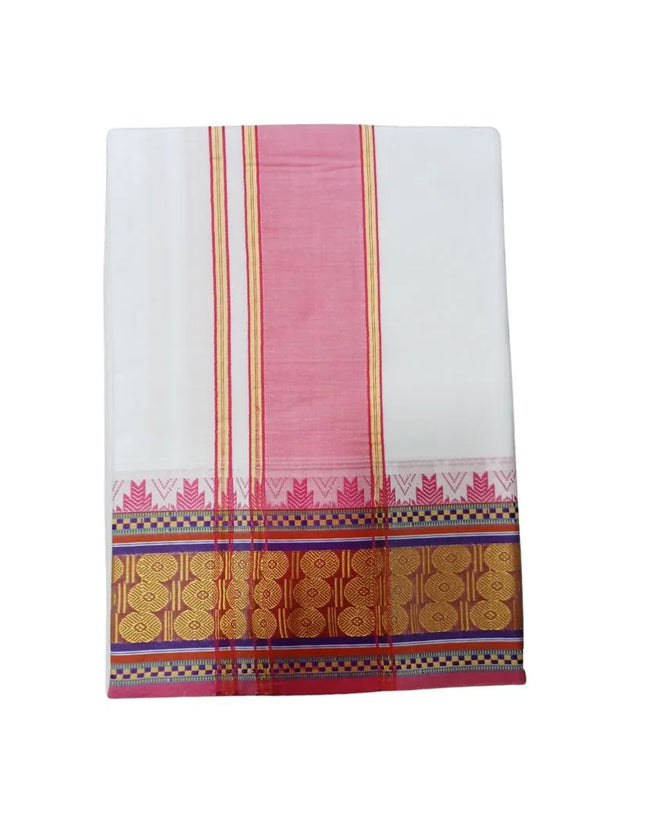 Men T-133 3 Inch Fancy Design border - 5Mulam/2.25M
