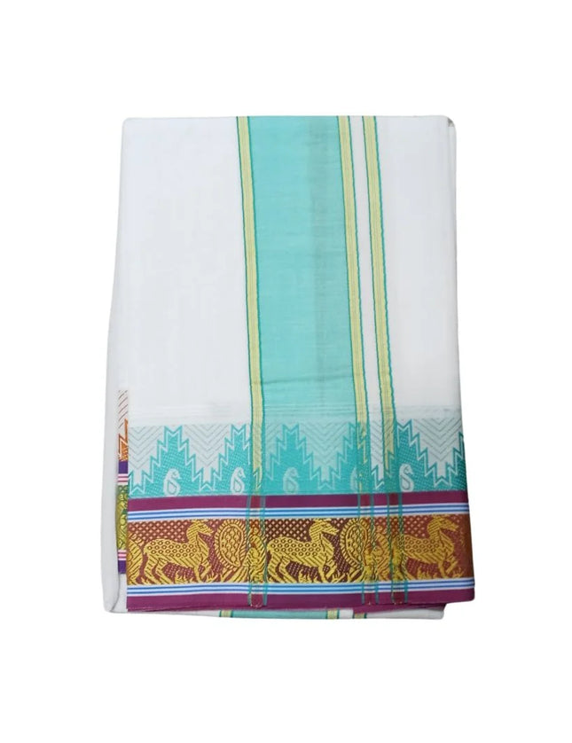 Men T-133 3 Inch Fancy Design border - 5Mulam/2.25M