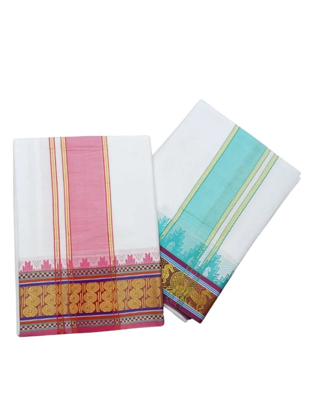Men T-133 3 Inch Fancy Design border - 5Mulam/2.25M