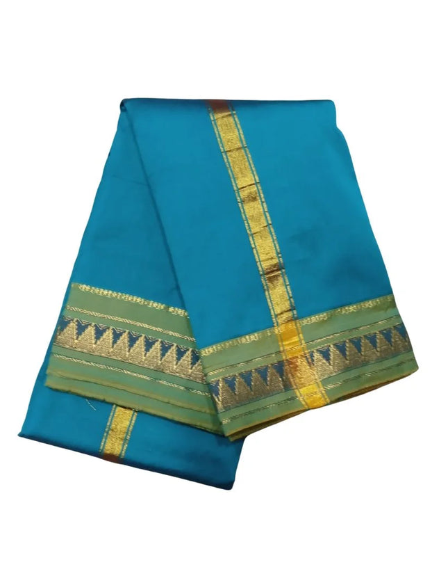 Men Art Silk Karishma CK Panchakacham Dhoti 9x5