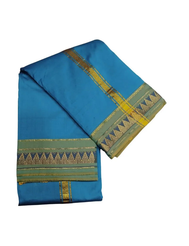 Men Art Silk Karishma Colour Panchakacham Dhoti-9x5