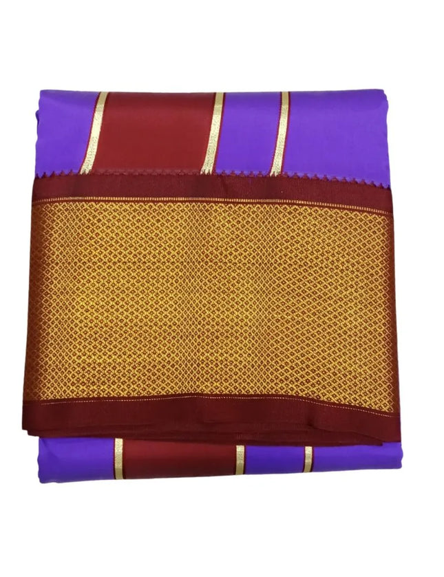 Men Art Silk Karishma Panchakacham Dhoti- 10x6