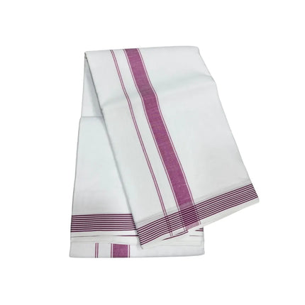 Men Cotton  1 INCH FANCY Panchakacham Dhoti -  9x5