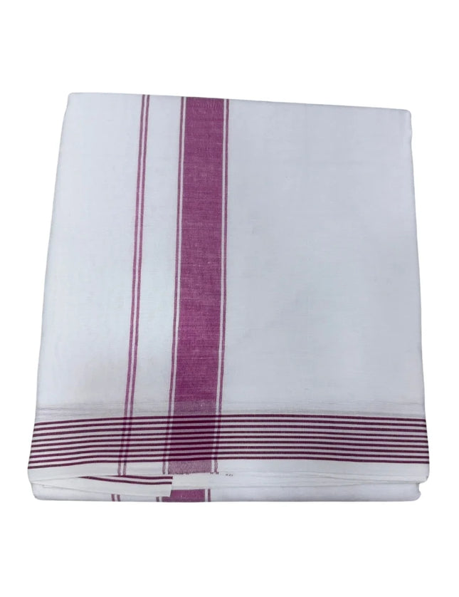 Men Cotton  1 INCH FANCY Panchakacham Dhoti -  9x5