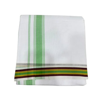 Men Cotton 1 Inch Deluxe Fancy Panchakacham Dhoti 9x5