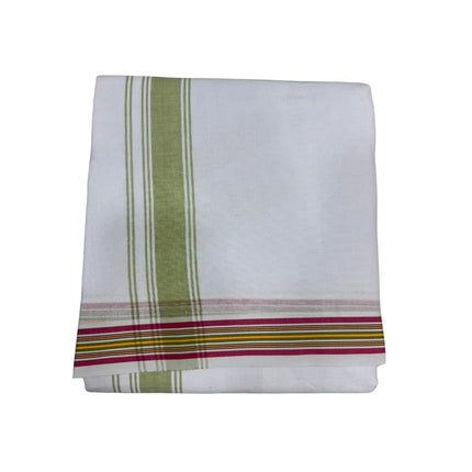Men Cotton 1 Inch Deluxe Fancy Panchakacham Dhoti 9x5