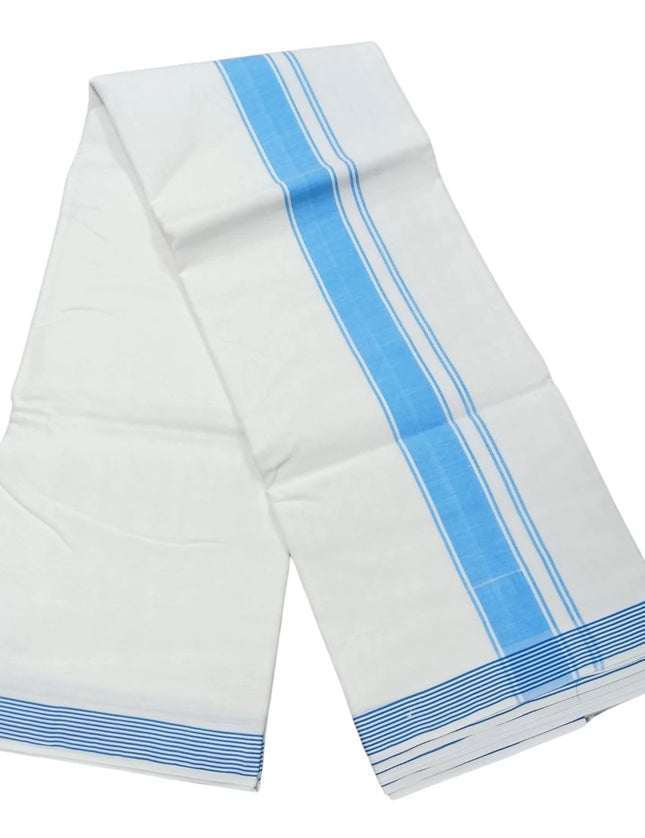 Men Cotton  1 INCH FANCY Panchakacham Dhoti -  9x5