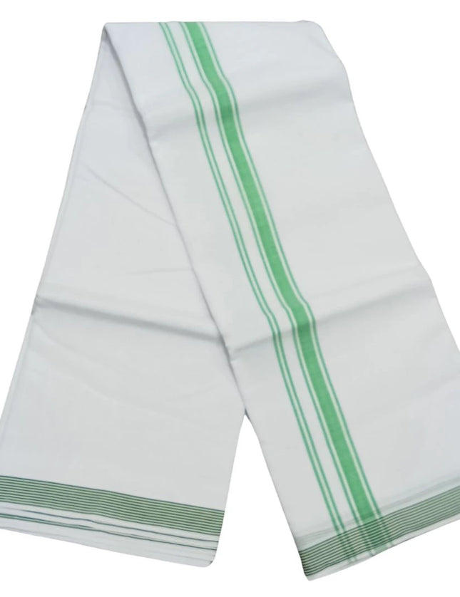 Men Cotton  1 INCH FANCY Panchakacham Dhoti -  9x5