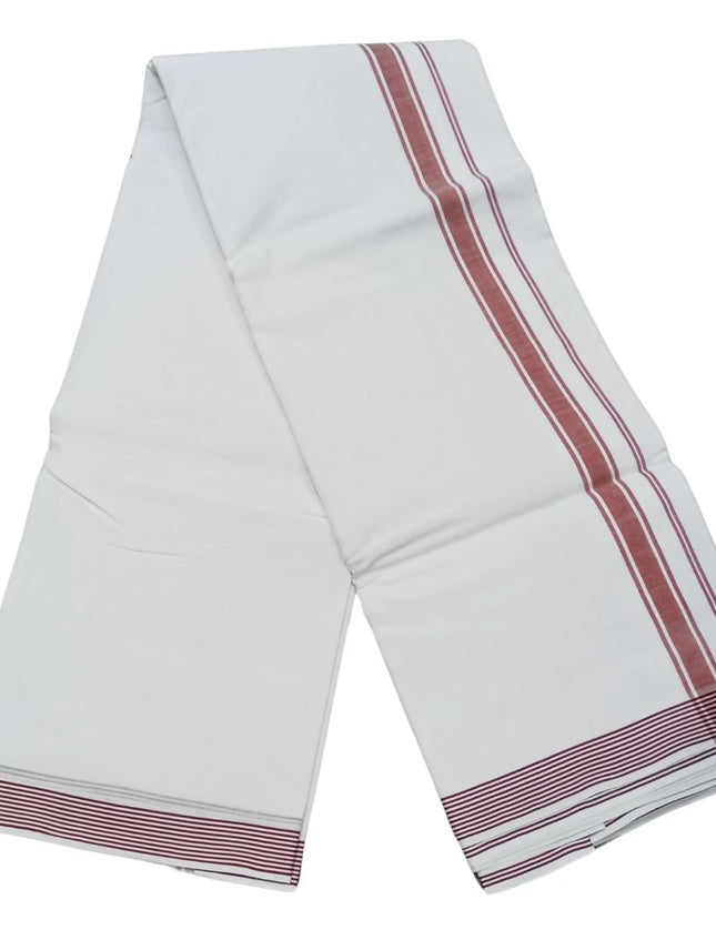 Men Cotton  1 INCH FANCY Panchakacham Dhoti -  9x5