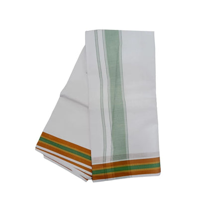 Men Cotton 2 Inch 2 Colour Fancy Panchakacham Dhoti 10x6